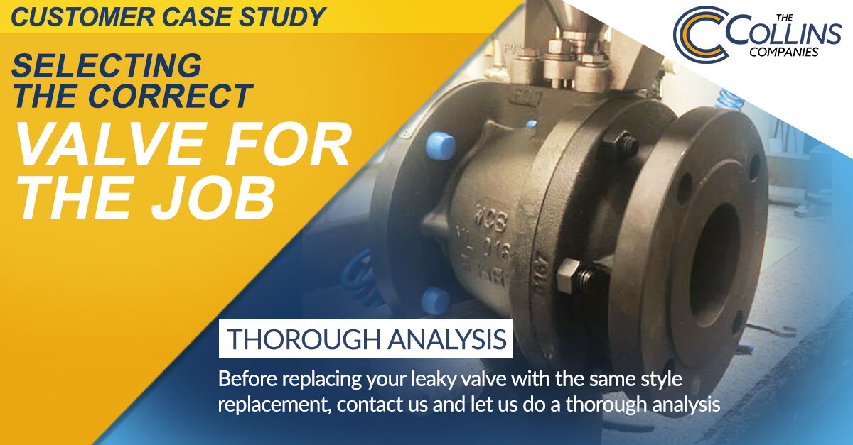 Calve Job Selecting The Correct Valve For The Job